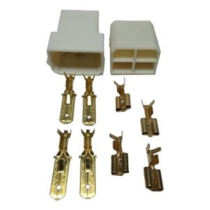 CONECTOR 4 VIAS P/FIOS C/TRAVA