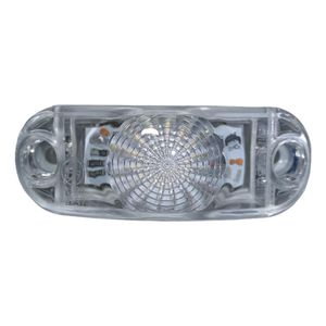 Lanterna lateral leds oval cristal