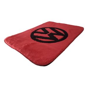 Tapetinho chinil bordado vw vermelho