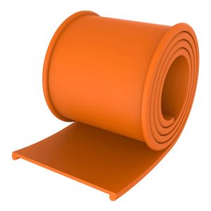 Cinta tanque borracha laranja 85x2000 mm