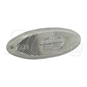 Lanterna lateral leds elipse cristal