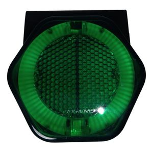 Lanterna lateral leds 24v verde