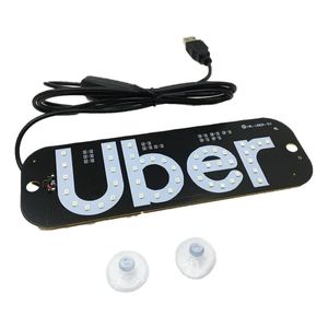 Letreiro luminoso led uber