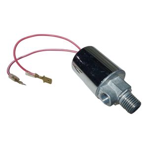 Valvula solenoide 12v para buzina cromada