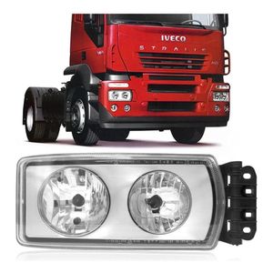 FAROL IVECO STRALIS/TECTOR CROMADO LD