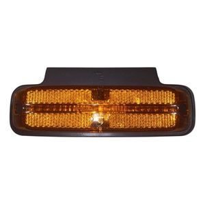 Lanterna led lateral retangular amarela bi-volt (carreta Palmeira)