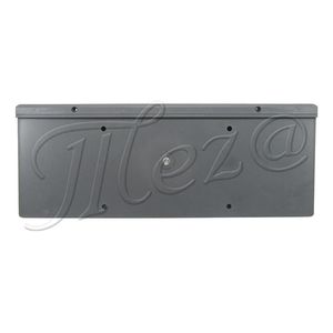 Suporte placa caminhoes volkswagen vw (cinza)